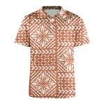 Wholesale Customized Design Aborigines Polo Shirts Quick Dry Breathable Sublimation Ful...